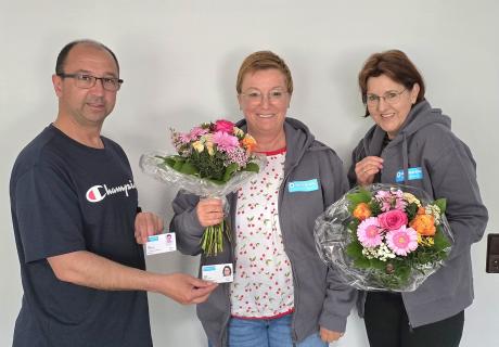 Begrüßung der Neuen